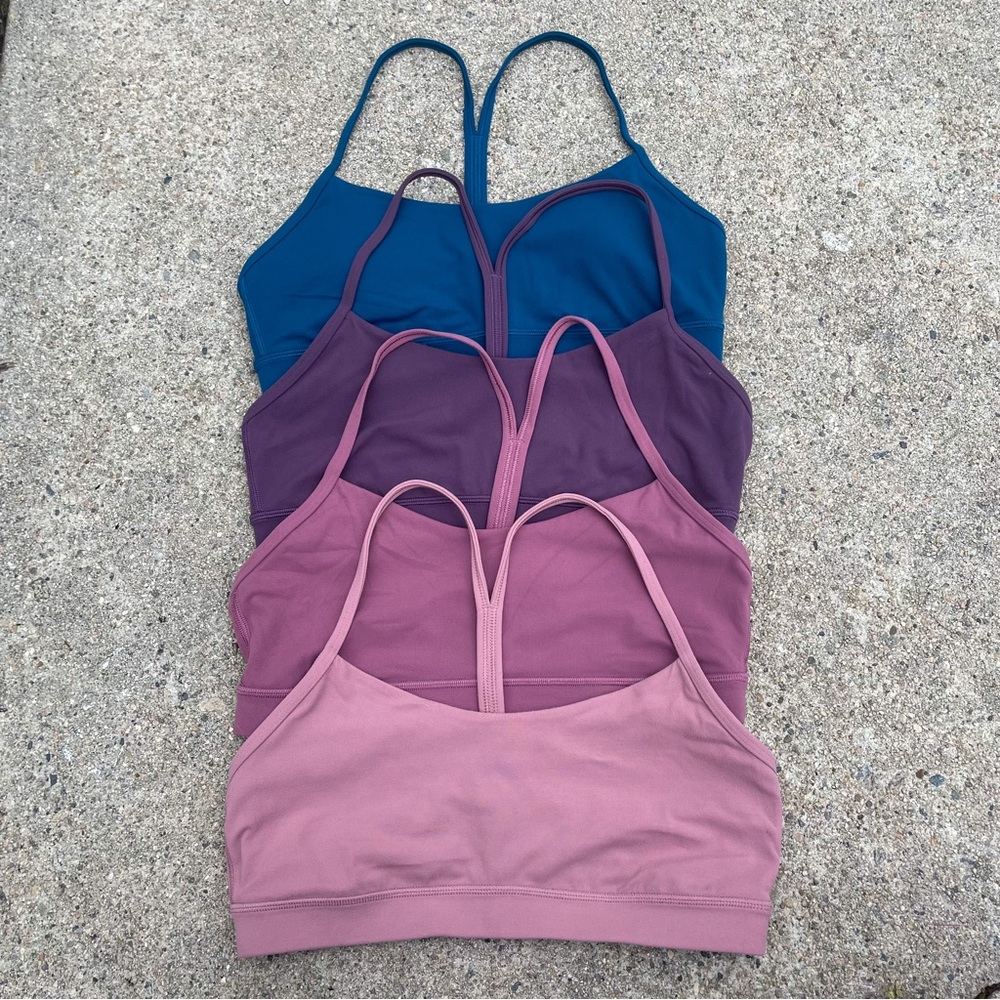 BUNDLE Lululemon Flow Y Nulu Sports Bras